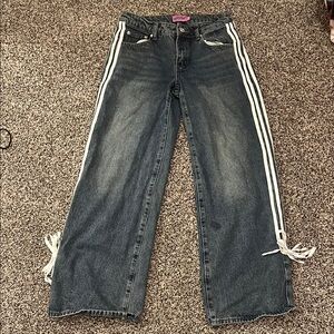 Edikted bow lace jeans!